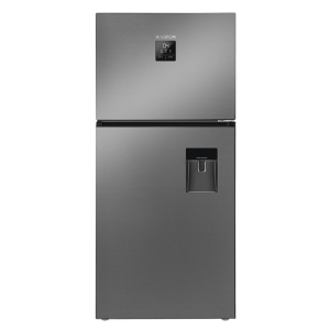 یخچال فریزر کمبی فریز بالا دستگیره مخفی ایکس ویژن مدل TT582-ASD استیل