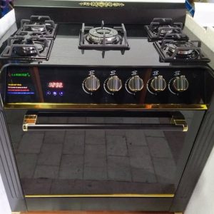 اجاق گاز طرح فر شیشه ای Z7B لمبستر